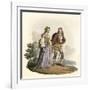 15th Century Couple-Charles Hamilton Smith-Framed Art Print