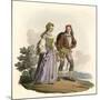 15th Century Couple-Charles Hamilton Smith-Mounted Art Print