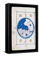 15Th Century Egyptian Map of the World-null-Framed Stretched Canvas