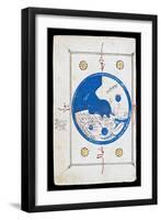 15Th Century Egyptian Map of the World-null-Framed Premium Giclee Print
