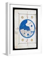 15Th Century Egyptian Map of the World-null-Framed Giclee Print