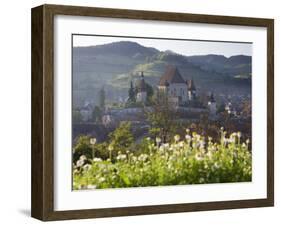 15th Century Fortified Church, Biertan, Nr. Sighisoara, Transylvania, Romania-Peter Adams-Framed Photographic Print