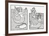 15th Century German Woodcut Print-CCI Archives-Framed Photographic Print