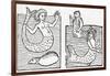 15th Century German Woodcut Print-CCI Archives-Framed Photographic Print