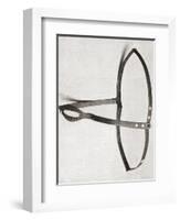 15th Century Iron Chastity Belt, Illustrierte Sittengeschichte Vom Mittelalter Bis Zur Gegenwart-Eduino Brambilla-Framed Giclee Print