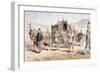 15th Century Noble Woman's Horse Drawn Litter, 1886-Armand Jean Heins-Framed Giclee Print