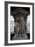 15th Century Sculptures, Detail from Interior of Calvary of Certosa, Champmol, France-Claus Sluter-Framed Giclee Print