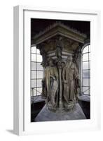 15th Century Sculptures, Detail from Interior of Calvary of Certosa, Champmol, France-Claus Sluter-Framed Giclee Print