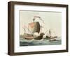 15th Century Ships-Charles Hamilton Smith-Framed Art Print