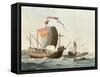 15th Century Ships-Charles Hamilton Smith-Framed Stretched Canvas