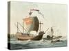 15th Century Ships-Charles Hamilton Smith-Stretched Canvas