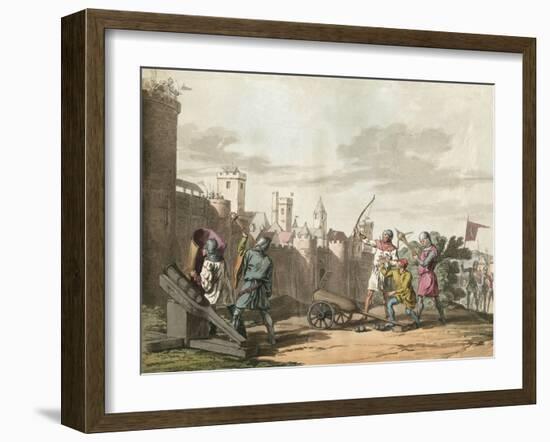 15th Century Soldiers-Charles Hamilton Smith-Framed Art Print
