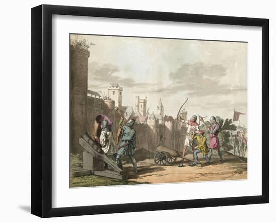 15th Century Soldiers-Charles Hamilton Smith-Framed Art Print