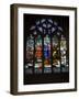 15th Century Stained Glass Window in the Cathedrale St-Corentin, Southern Finistere, France-Amanda Hall-Framed Photographic Print