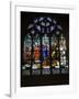 15th Century Stained Glass Window in the Cathedrale St-Corentin, Southern Finistere, France-Amanda Hall-Framed Photographic Print