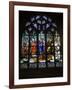 15th Century Stained Glass Window in the Cathedrale St-Corentin, Southern Finistere, France-Amanda Hall-Framed Photographic Print