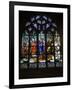 15th Century Stained Glass Window in the Cathedrale St-Corentin, Southern Finistere, France-Amanda Hall-Framed Photographic Print