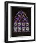 15th Century Stained Glass Window in the Cathedrale St-Corentin, Southern Finistere, France-Amanda Hall-Framed Photographic Print