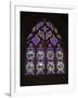 15th Century Stained Glass Window in the Cathedrale St-Corentin, Southern Finistere, France-Amanda Hall-Framed Photographic Print