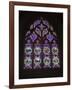 15th Century Stained Glass Window in the Cathedrale St-Corentin, Southern Finistere, France-Amanda Hall-Framed Photographic Print