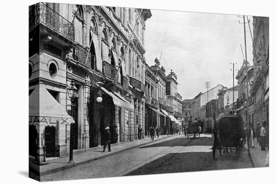 15th November Road, Sao Paulo, Brazil, 1895-A Frisch-Stretched Canvas