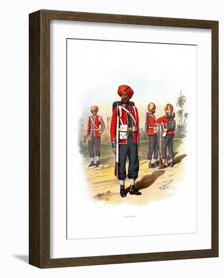 15th Sikhs, C1890-H Bunnett-Framed Giclee Print