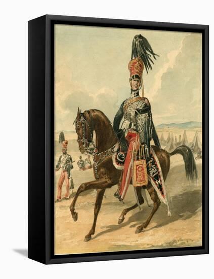 15th the King's Hussars, 1825-Denis Dighton-Framed Stretched Canvas