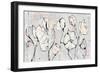 16 Again Blush v2-Kellie Day-Framed Art Print