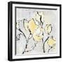 16 Again II with Yellow-Kellie Day-Framed Art Print