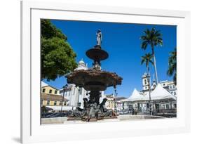 16 Do Novembro Square in the Pelourinho-Michael Runkel-Framed Photographic Print