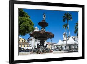 16 Do Novembro Square in the Pelourinho-Michael Runkel-Framed Photographic Print