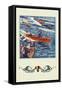 16 Foot Runabout-Edward A. Wilson-Framed Stretched Canvas