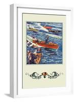 16 Foot Runabout-Edward A. Wilson-Framed Art Print