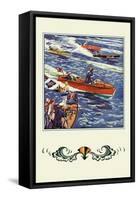 16 Foot Runabout-Edward A. Wilson-Framed Stretched Canvas