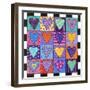 16 Heart-Carla Bank-Framed Giclee Print