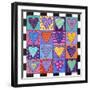 16 Heart-Carla Bank-Framed Giclee Print