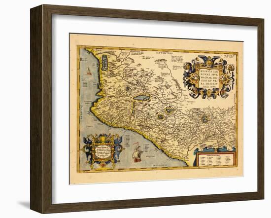 1601, Mexico-null-Framed Giclee Print