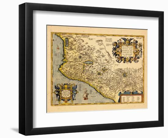 1601, Mexico-null-Framed Giclee Print