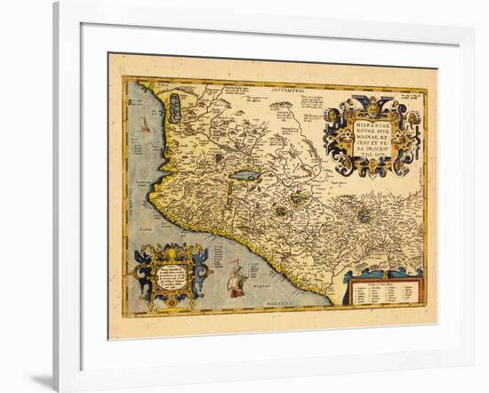 1601, Mexico-null-Framed Giclee Print