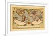 1602, World-null-Framed Giclee Print