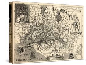 1606, Virginia and Jamestown Described by Captain John Smith, Virginia-null-Stretched Canvas