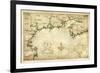 1607, Nova Scotia, Maine, Massachusetts, New Hampshire, North America, Cape Cod to Nova Scotia-null-Framed Premium Giclee Print
