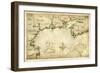 1607, Nova Scotia, Maine, Massachusetts, New Hampshire, North America, Cape Cod to Nova Scotia-null-Framed Giclee Print