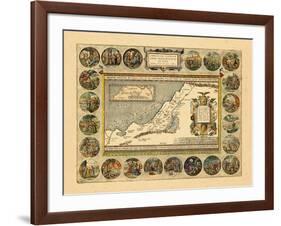 1608-12, Israel, Jordania, Palestinian Territories-null-Framed Giclee Print