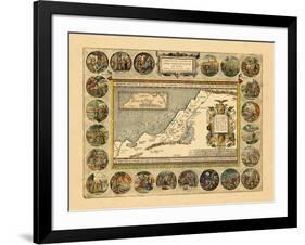 1608-12, Israel, Jordania, Palestinian Territories-null-Framed Giclee Print