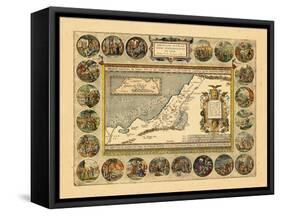 1608-12, Israel, Jordania, Palestinian Territories-null-Framed Stretched Canvas