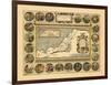 1608-12, Israel, Jordania, Palestinian Territories-null-Framed Giclee Print