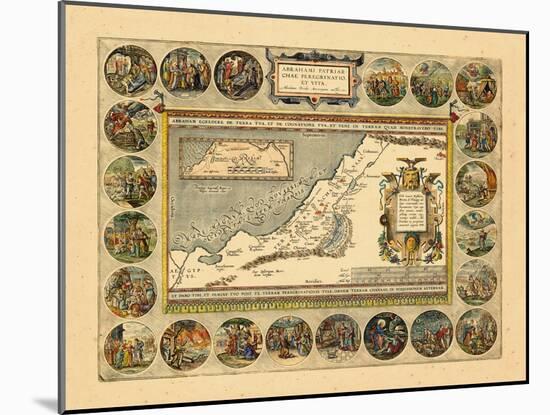 1608-12, Israel, Jordania, Palestinian Territories-null-Mounted Giclee Print