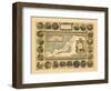 1608-12, Israel, Jordania, Palestinian Territories-null-Framed Giclee Print