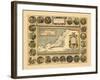 1608-12, Israel, Jordania, Palestinian Territories-null-Framed Giclee Print